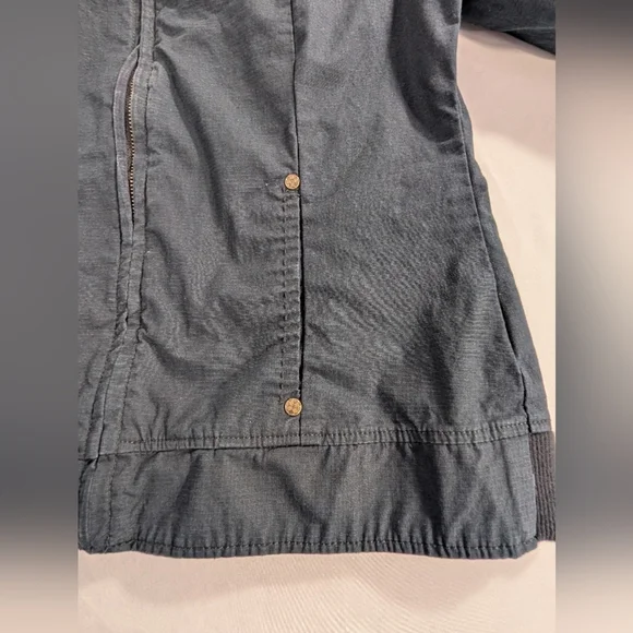 Vans Women's Blue Zip Up Casual Streetwear Skater Jacket 100% Cotton Size Large - Picture 5 of 15